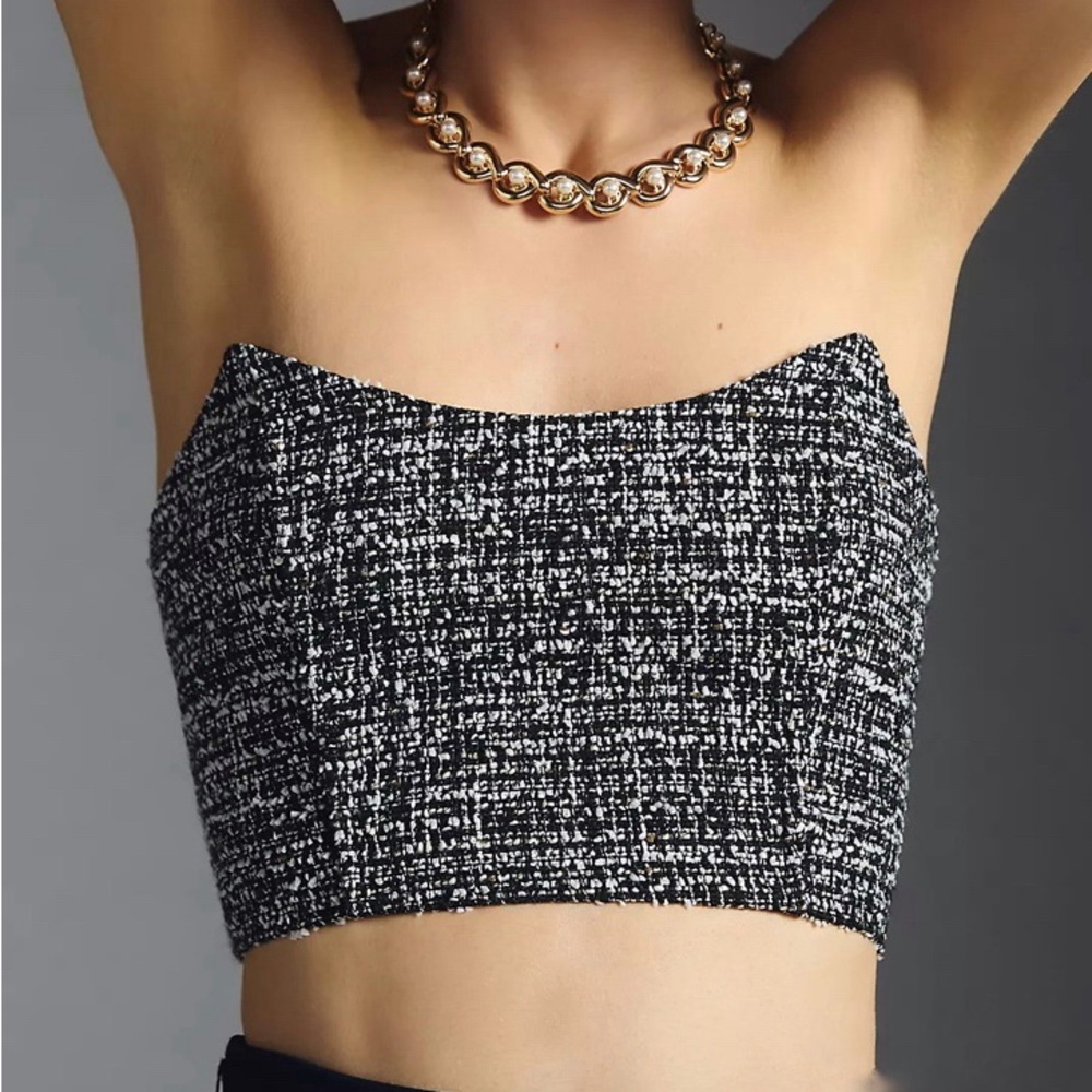 En Saison NWT Noelle Bustier Top Size Small